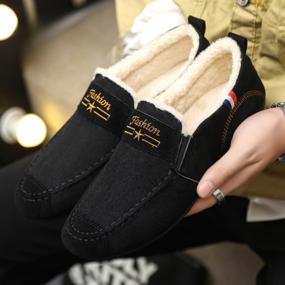 Mocassins Hiver Chauds et Confortables pour Homme - PanierRoyale