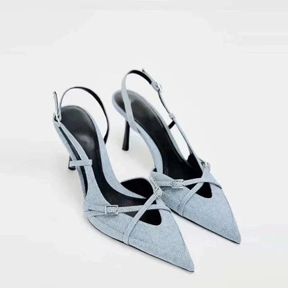Escarpins Hauts Talons Élégants en Daim - BerlinGlamour
