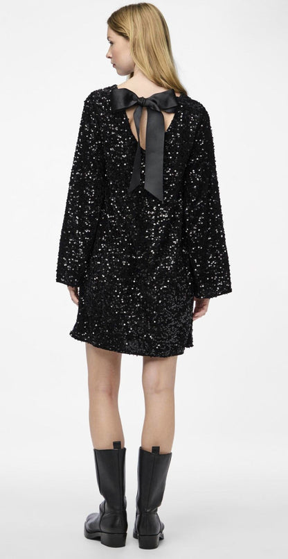 Robe de soirée Pailletée Élégante avec Ceinture