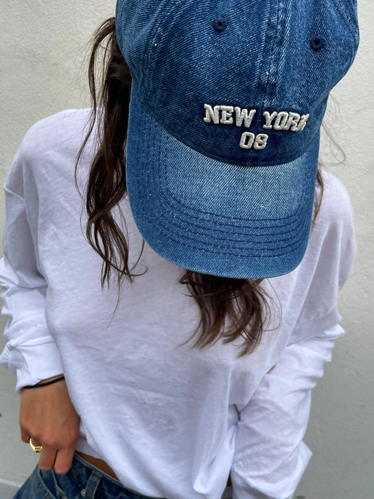 Casquette New York Bleu Marine - BerlinGlamour
