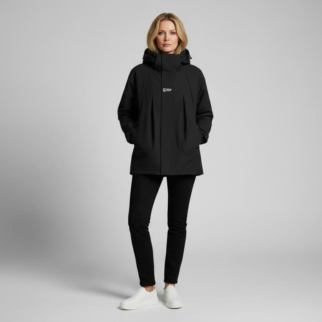 Veste imperméable femme verte légère