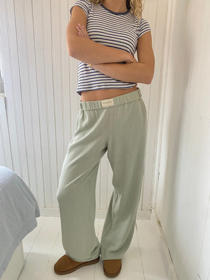 Pantalon décontracté taille haute confortable homme