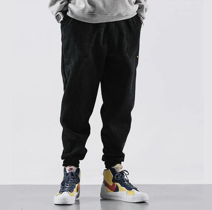 Pantalon de Jogging Corduroy Confortable Homme