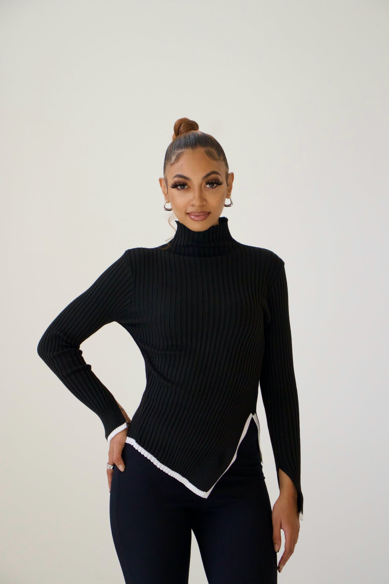 Pull à Col Roulé Femme Classique - BerlinGlamour