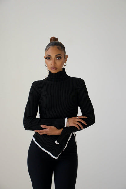 Pull à Col Roulé Femme Classique