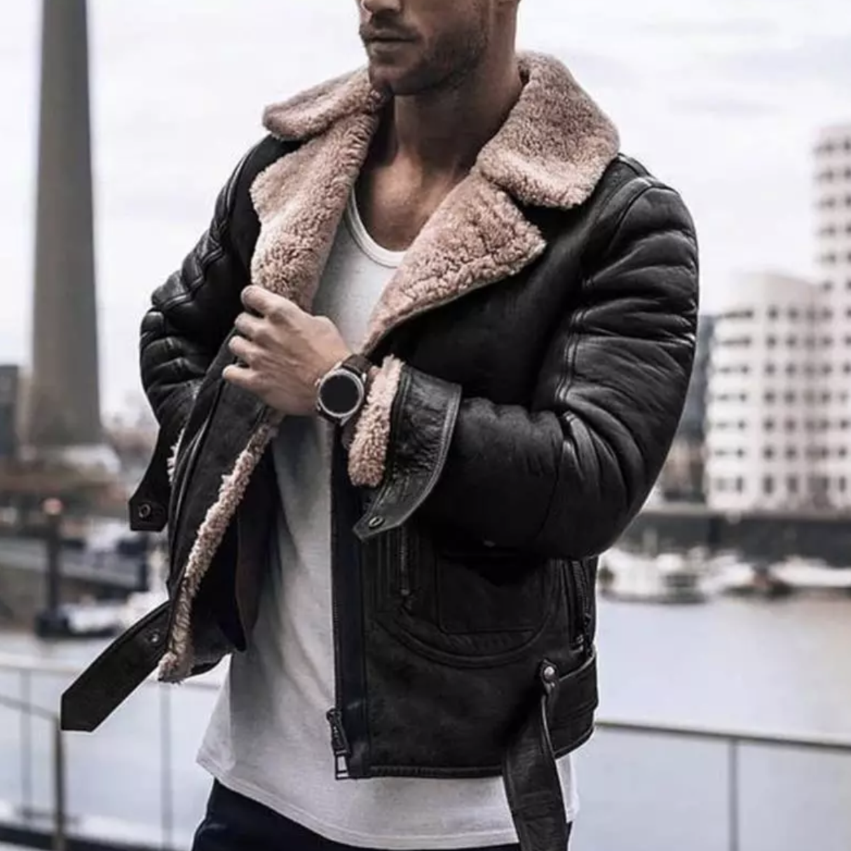 Veste Hiver Douillette et Élégante pour Homme - PanierRoyale
