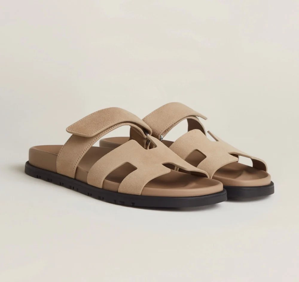 Sandales Femmes Confortables - Chaussures Été avec Sangle Régulable
