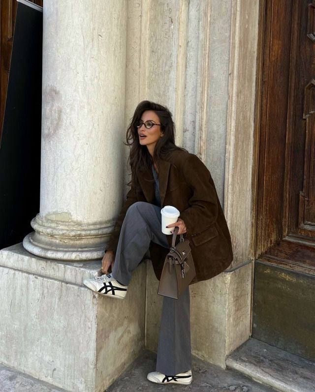 Blazer femme oversize élégant pour travail et détente