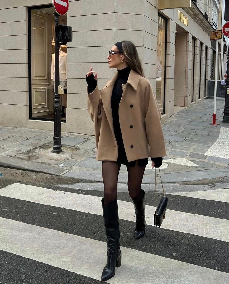 Manteau Femme Hivernal Élégant et Douillet - PanierRoyale