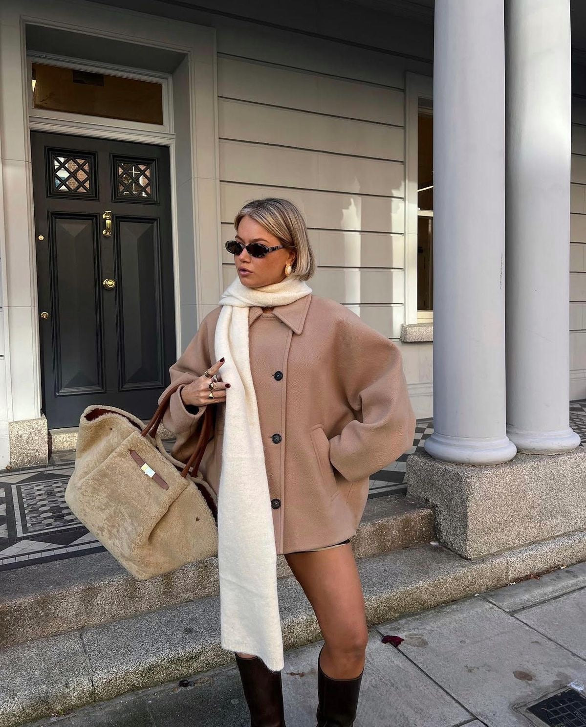 Manteau Femme Grande Taille Hiver Élégant