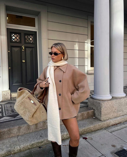 Manteau Femme Grande Taille Hiver Élégant