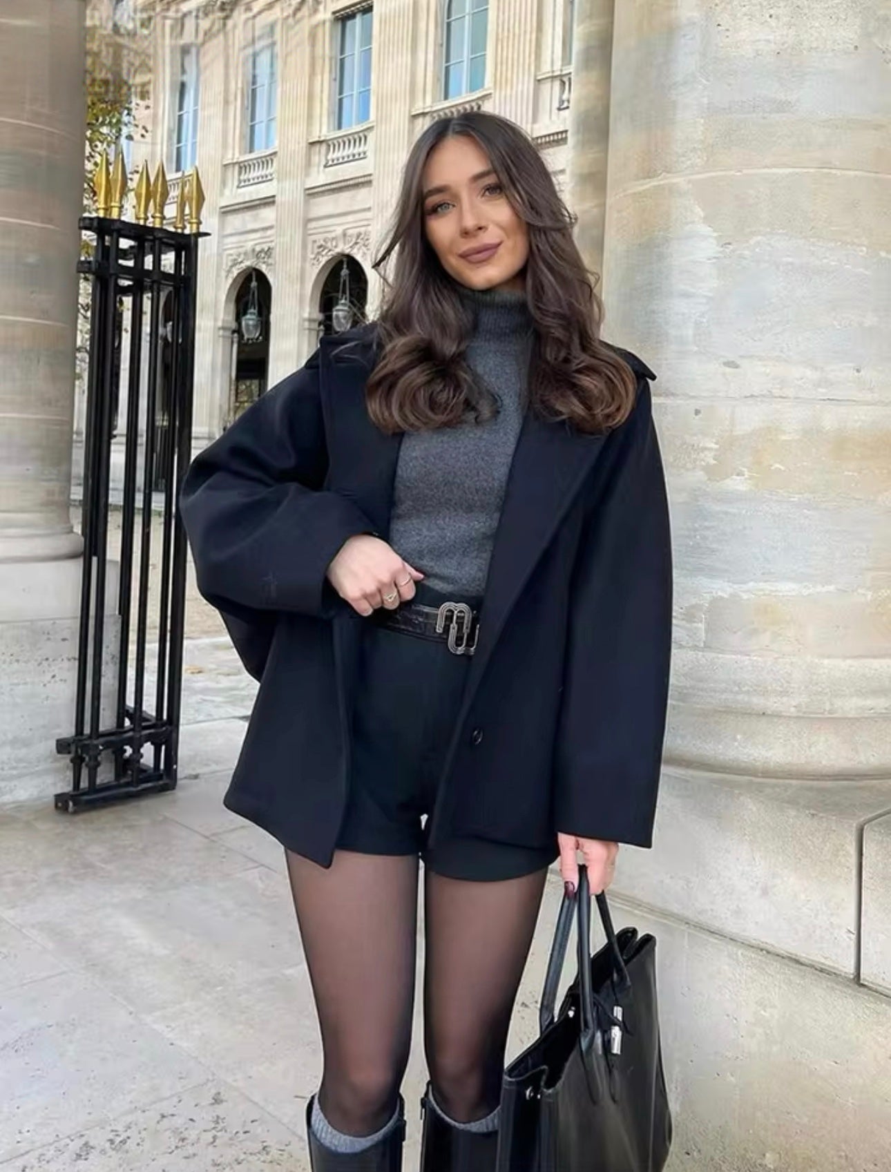 Manteau Femme Grande Taille Hiver Élégant