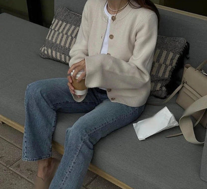 Cardigan pour femme avec poche | Manches longues