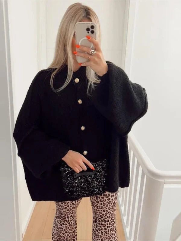 Cardigan Femme Grand Taille Doux et Confortable