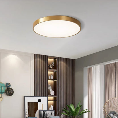 Lampe Plafond LED Rond Design Nordique