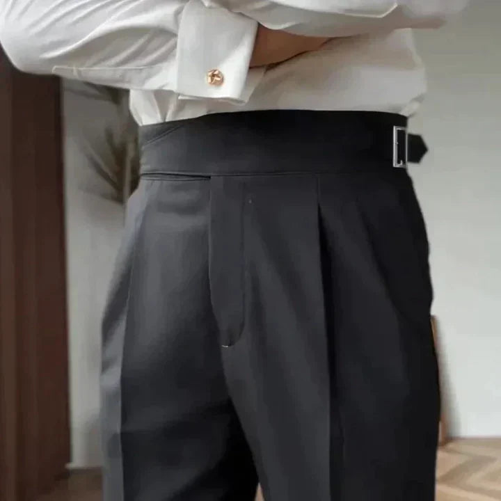 Pantalon Homme Slim Fit avec Ceinture Élastique