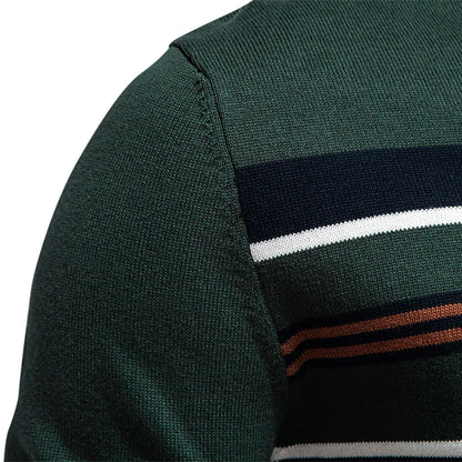Pull en Maille pour Homme avec Fermeture Éclair