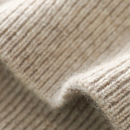 Cardigan Homme Laine Chaud et Élégant avec Fermeture Éclair