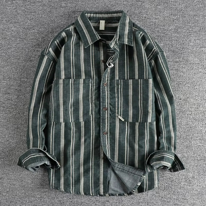 Chemise Homme Rayée Décontractée