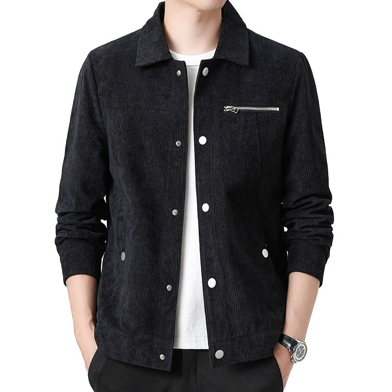 Blouson Homme Cuir Classe et Élégant