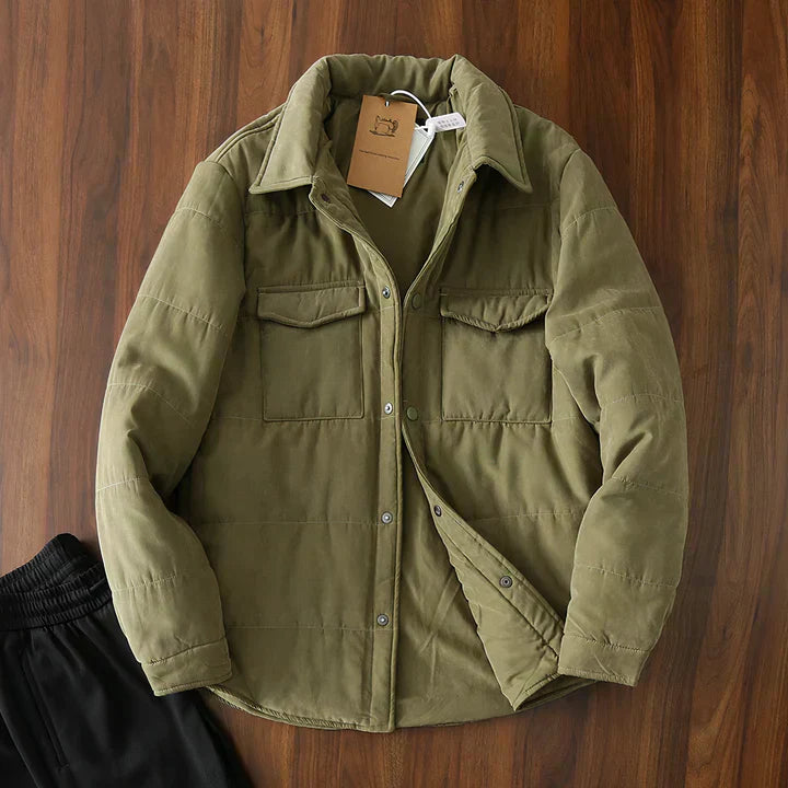 Veste Hiver Élégante avec Fermeture Éclair Unisexe - PanierRoyale