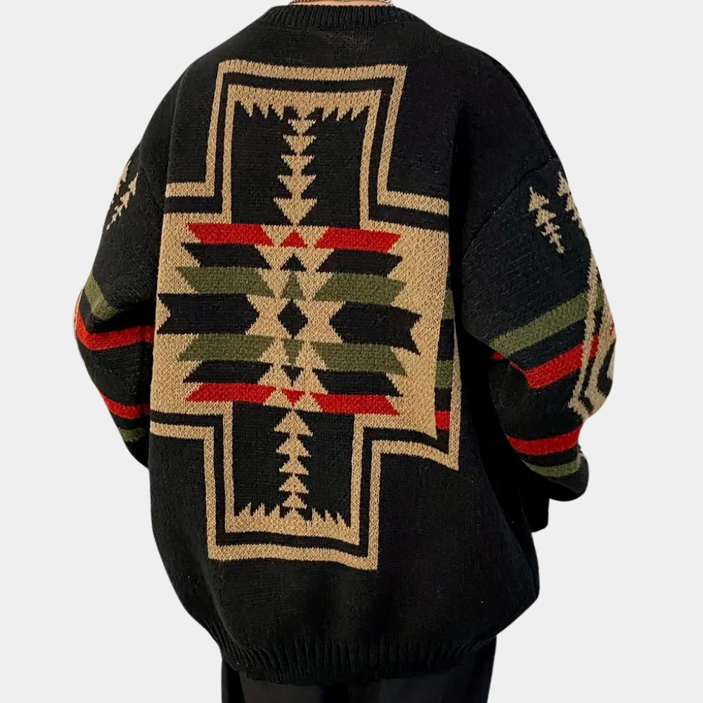PAULO - Pull Tricot Stylisé pour Hommes