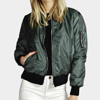 Veste Été Légère Femme avec Poches et Manches Courtes