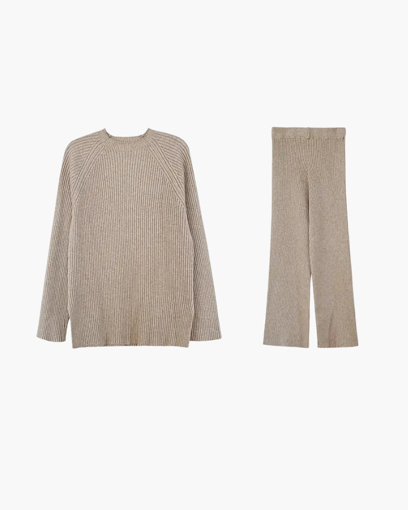 Ensemble Lounge 2 Pièces Pantalon Large et Pull - BerlinGlamour