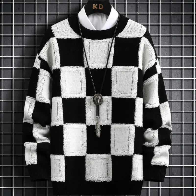 Pull Cachemire Homme Col Rond Confortable & Élégant