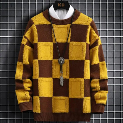 Pull Cachemire Homme Col Rond Confortable & Élégant