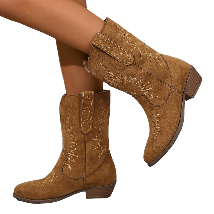 Bottes cowboy femme à la mode - luxestyle