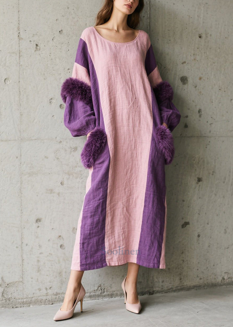 Gros peignoir doux en fausse fourrure automne - EasyApparels