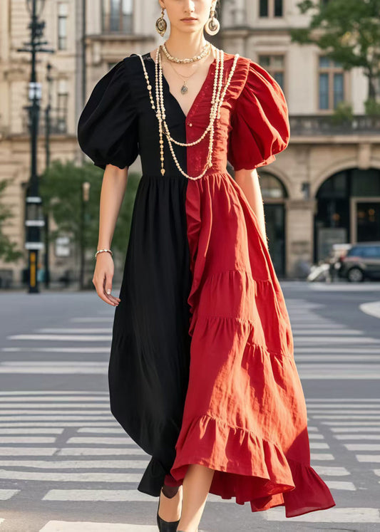 Robes de bain en coton colorées à manches larges - EasyApparels