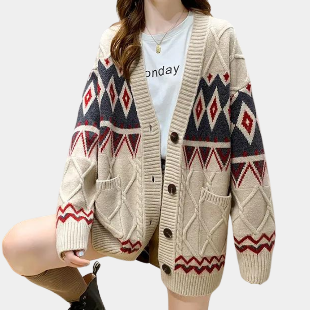 Cardigan Femme Élégant et Doux - PanierRoyale