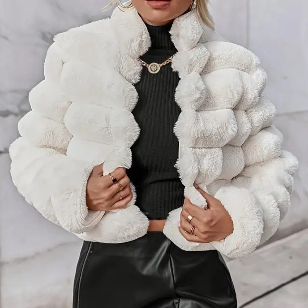 JESSICA - Manteau en Fourrure Élégant pour Femmes