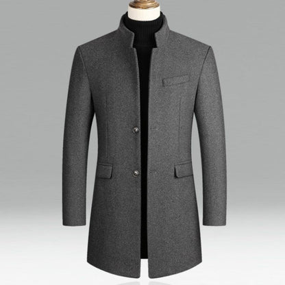 Manteau Homme Long Classique et Élégant pour Hiver