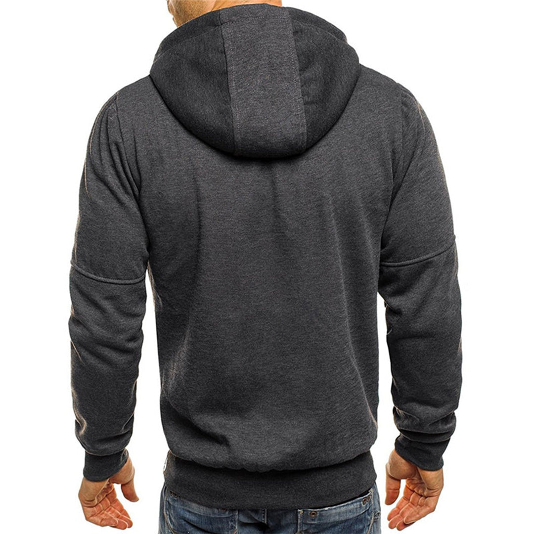 Sweat à Capuchon Homme Zippé Casual
