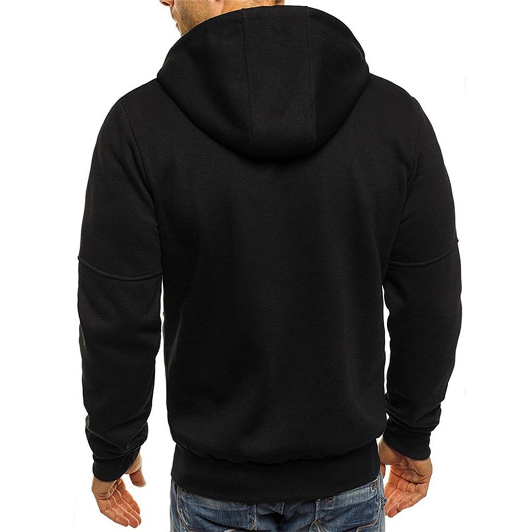 Sweat à Capuchon Homme Zippé Casual