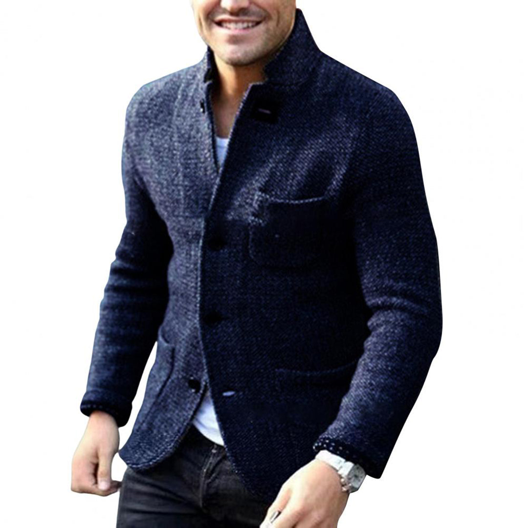 Cardigan Homme Tricoté Boutons Classique