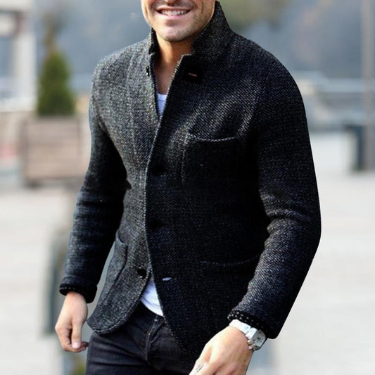 Cardigan Homme Tricoté Boutons Classique - PanierRoyale