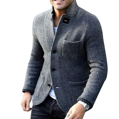 Cardigan Homme Tricoté Boutons Classique