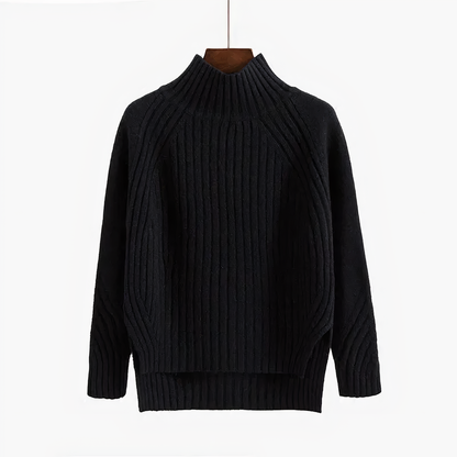 Pull Femme Hiver Doux en Coton Mélange Chaud et Confortable