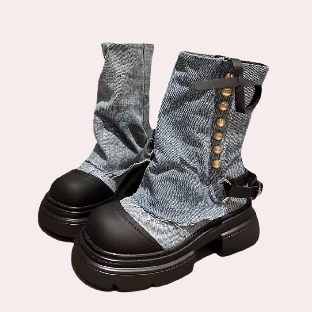 Bottes en Jean Tendance - vue 2