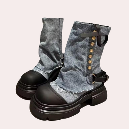 Bottes en Jean Tendance - vue 2