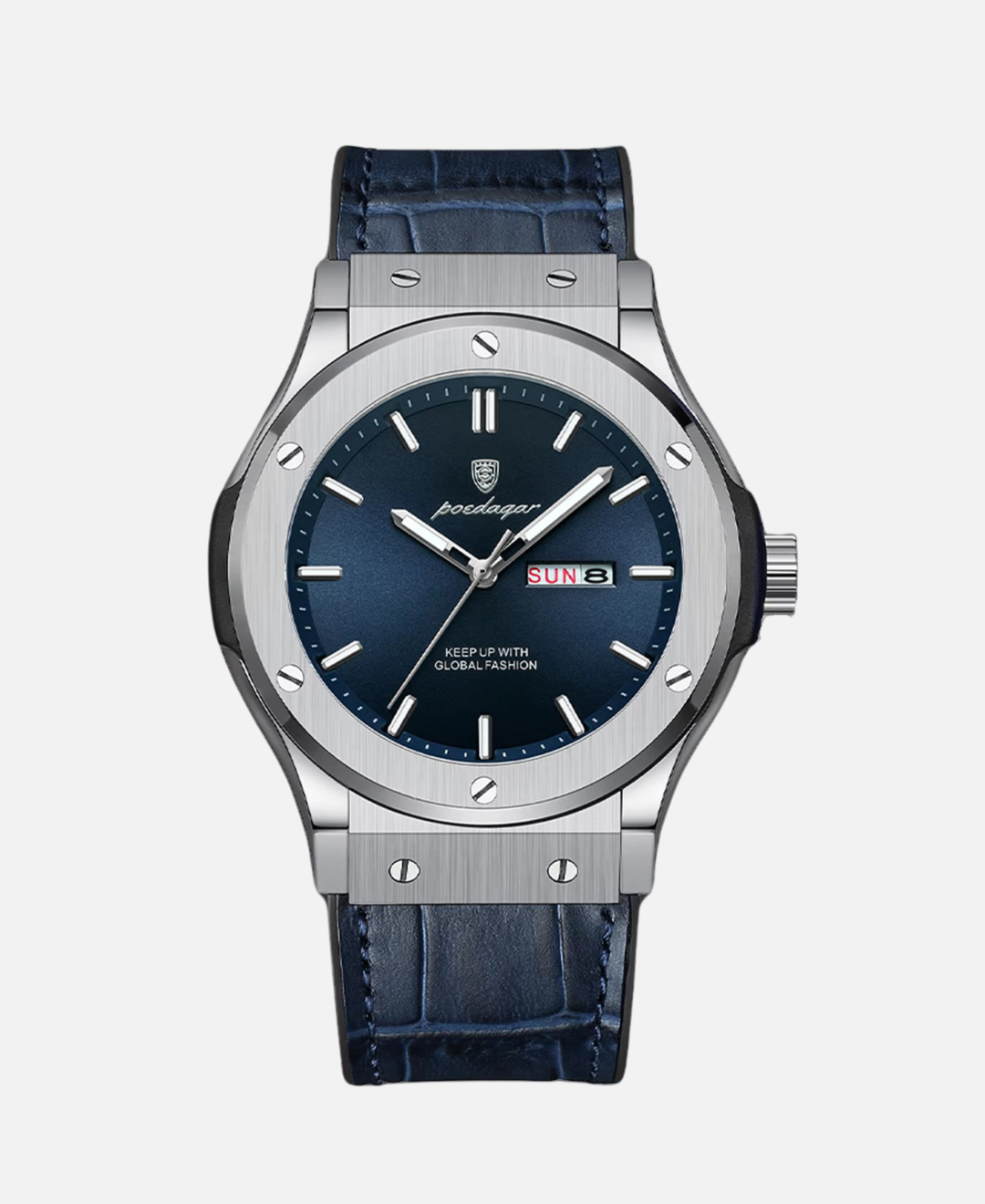 Montre Homme Classique Élégante Cuir - BerlinGlamour