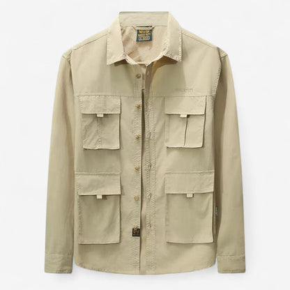Veste Hiver Longue Manches Éclair avec Poches Fournies