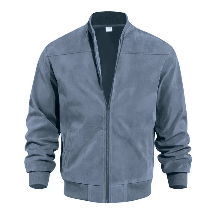 Blouson Bomber Homme Zippé Coupe Moderne - PanierRoyale