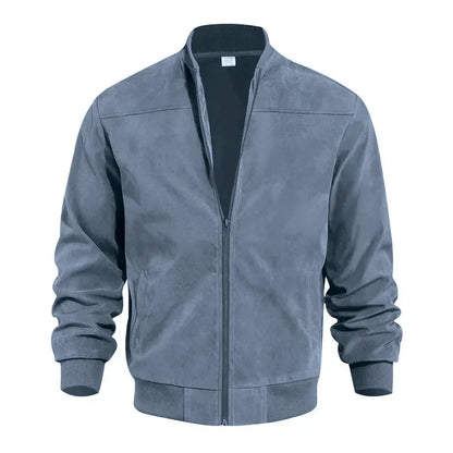 Blouson Bomber Homme Zippé Coupe Moderne - PanierRoyale