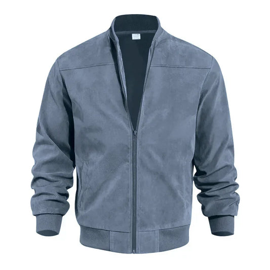 Blouson Bomber Homme Zippé Coupe Moderne - PanierRoyale