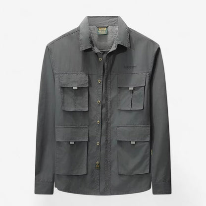 Veste Hiver Longue Manches Éclair avec Poches Fournies